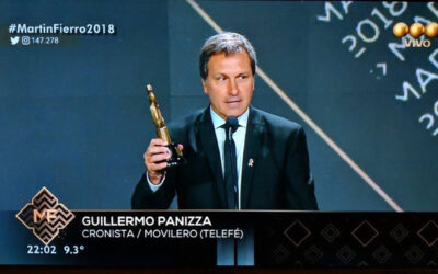 Martín Fierro 2018: Guillermo Panizza obtiene su segunda estatuilla como mejor cronista