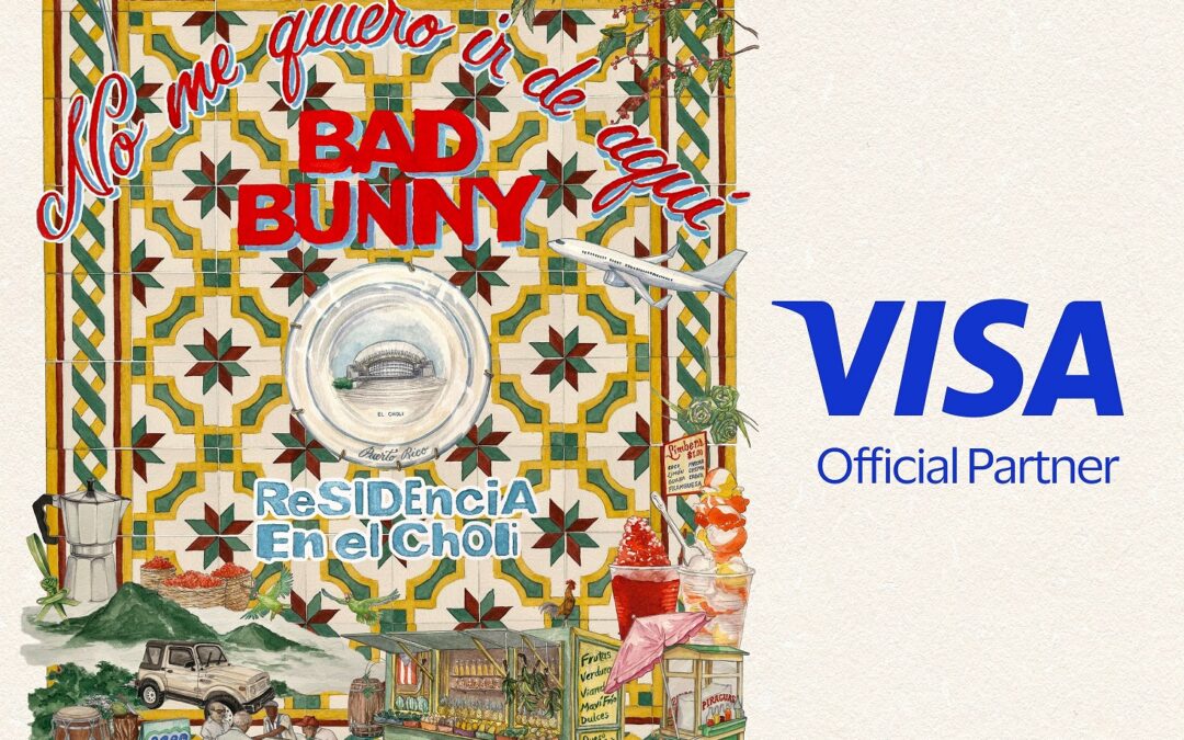 Visa revela datos preliminares de gasto durante la residencia “No me quiero ir de aquí” de Bad Bunny en el Coliseo de Puerto Rico