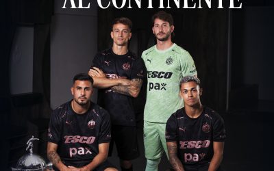 PUMA y Platense presentan la nueva camiseta alternativa y una colección especial para la CONMEBOL Libertadores